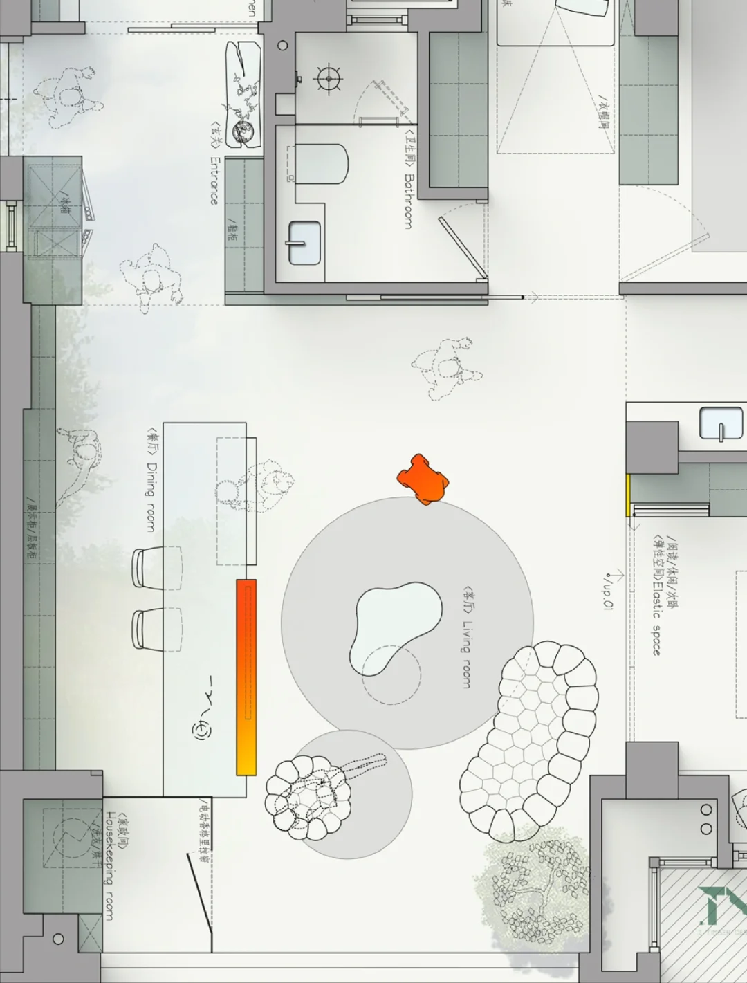 给爸妈装修—97 ㎡的养老房，该怎么优化？