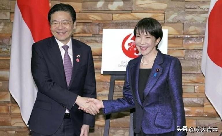 新加坡总理访日升级双边关系后，竟对中日关系指手画脚，劝中国“大方翻篇”。其称新加