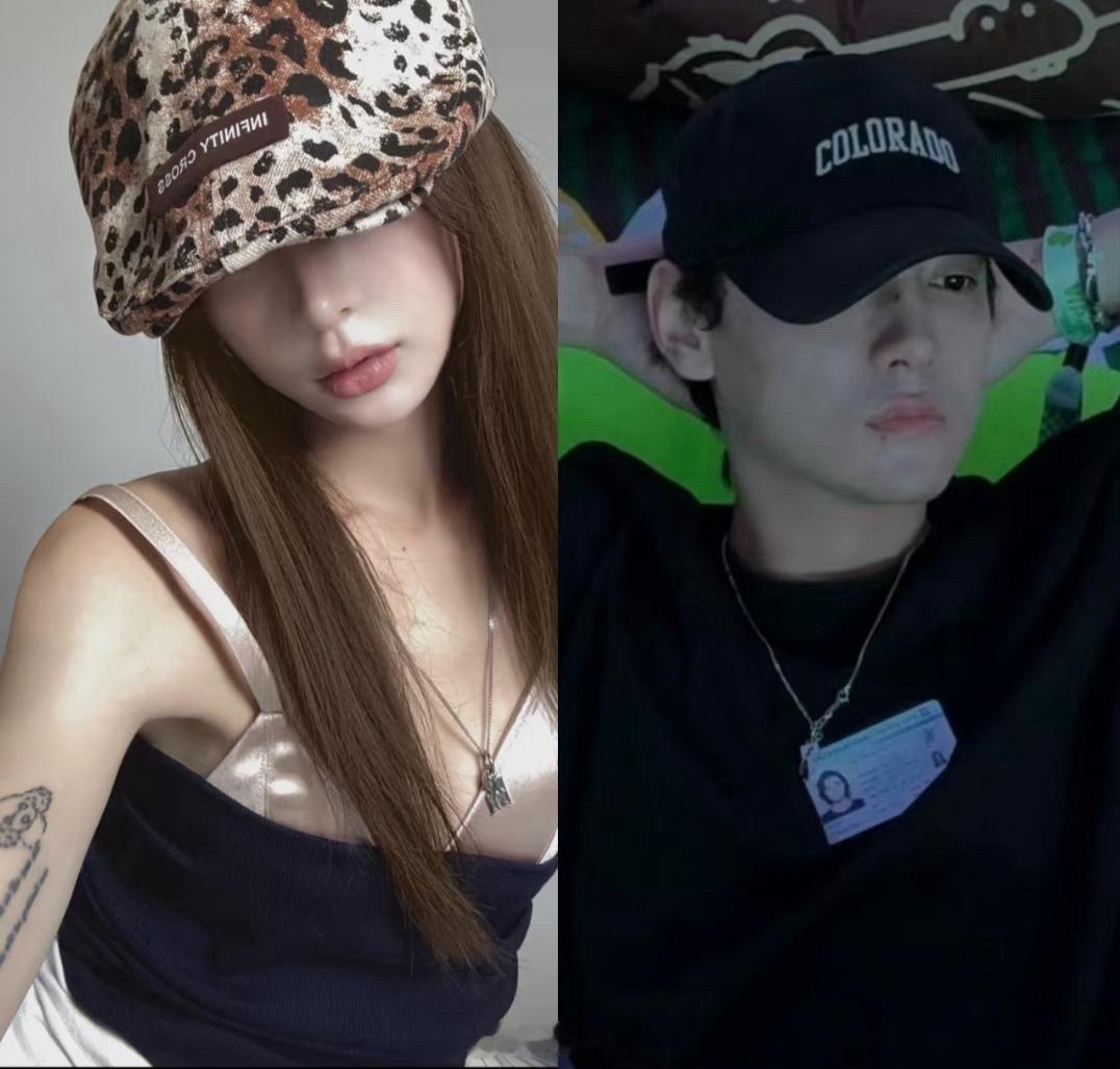 田栩宁又被拍到跟若若同款情侣项链啦？？ ​​​