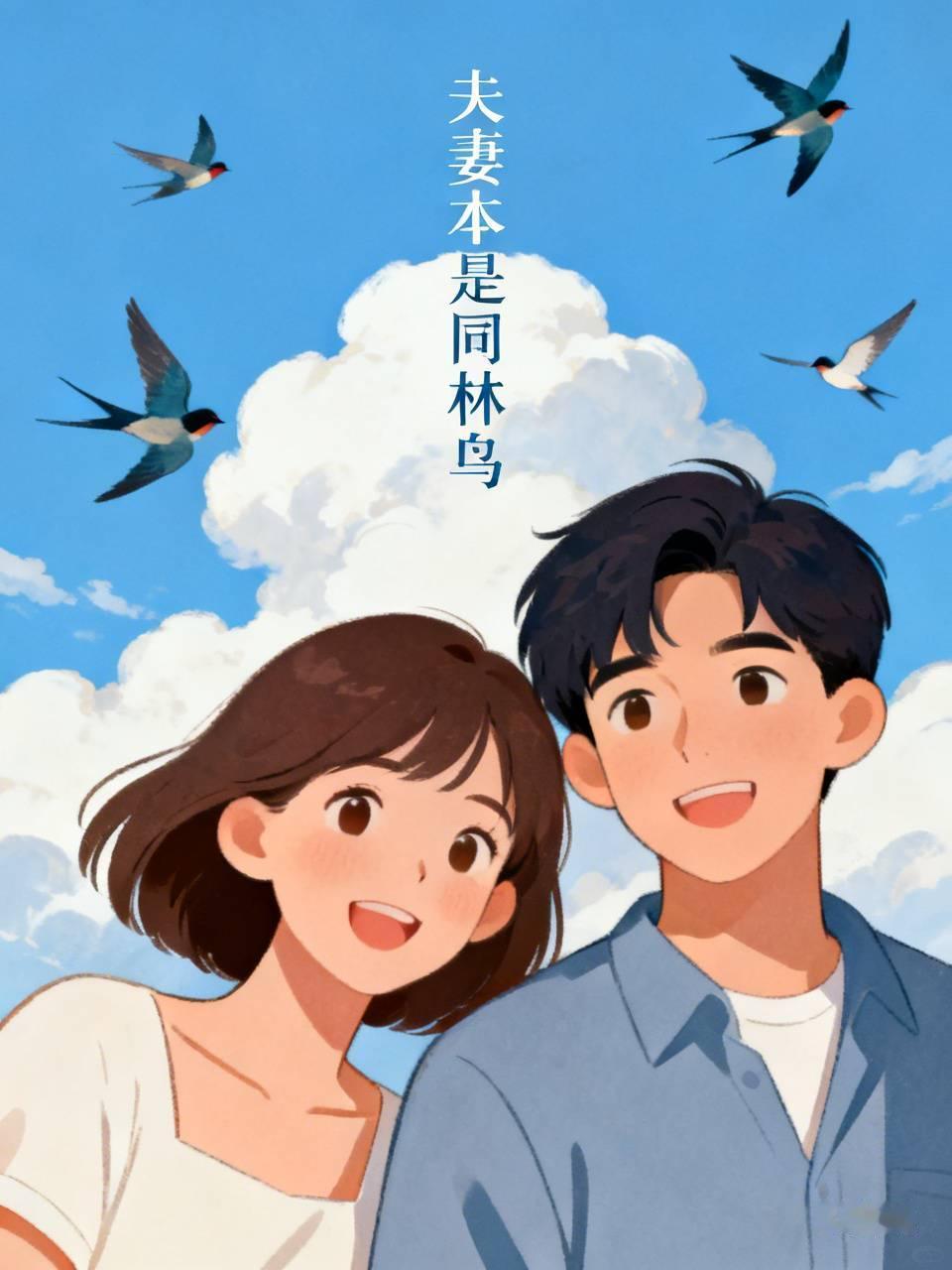 看到“夫妻本是同林鸟”这个上联，我脑海里瞬间冒出好多下联。有人可能会对“大难临头