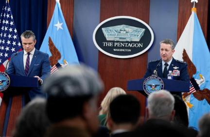 美国防长说了三件事，每一件都让世界震动不小。
 
近期他在新闻发布会上描述了美国