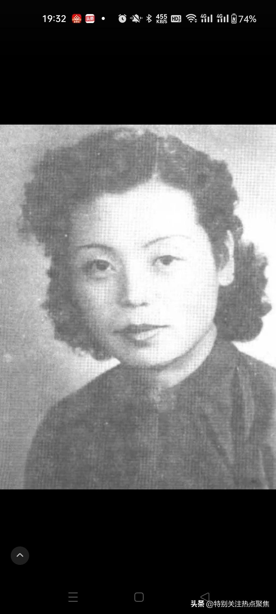 不堪回忆党的领袖陈独秀女儿陈子美逃港。她于1970年，时年58岁，在特殊年代因不