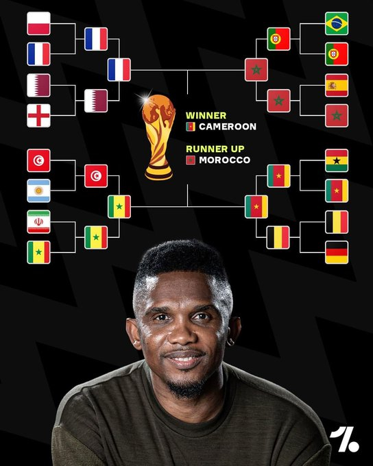 埃托奥对2022年世界杯的那些天马行空的预测 