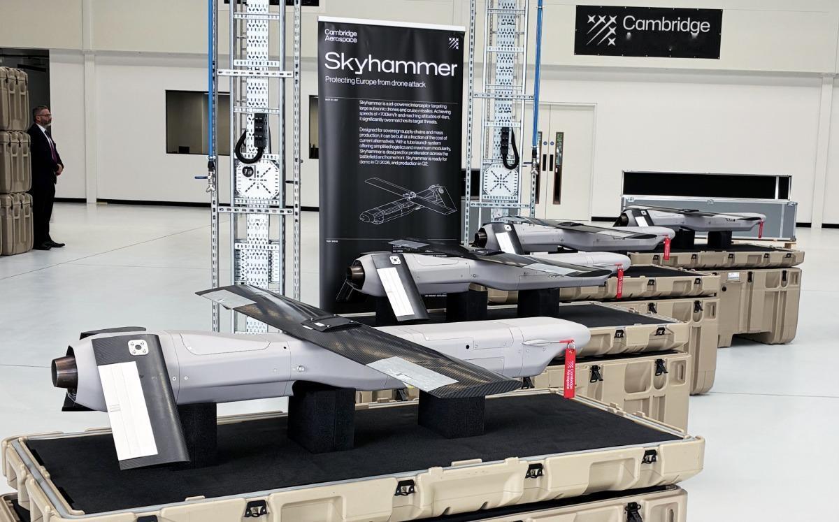 英国新锐：Skyhammer(天锤)喷气拦截机，专打沙赫德无人机

英国剑桥宇航