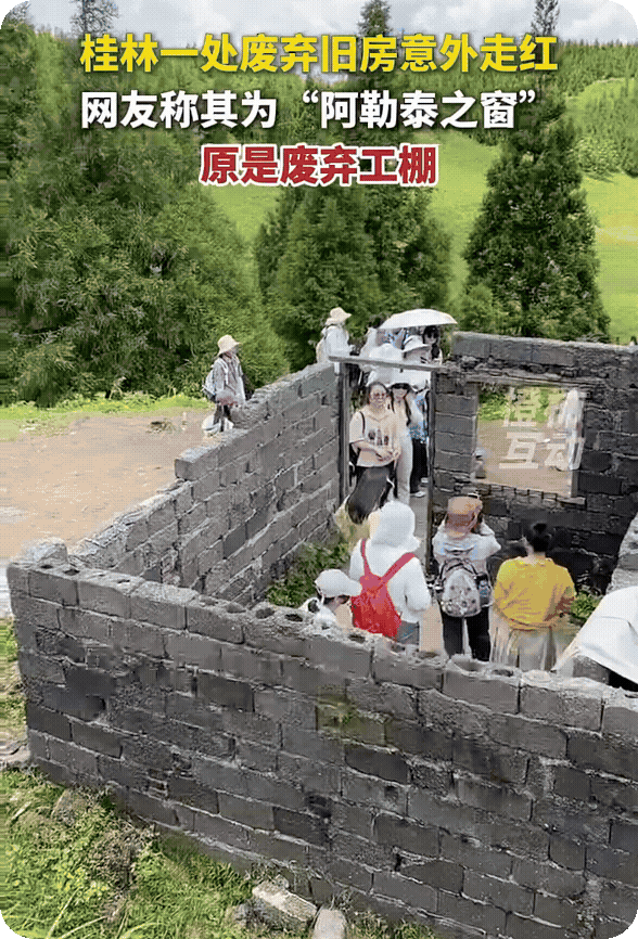 这些“城巴佬”都没见过世面吗？几间破房子都能成为网红打卡圣地。居然开车排队专门来