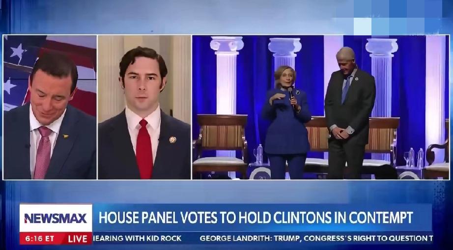 美众议院正在推进程序，因无视合法传票，拟以“藐视国会”罪名追究比尔·克林顿和希拉