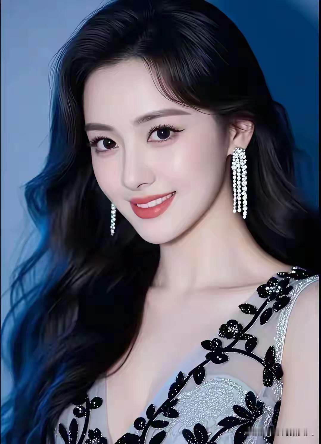 这位小姐姐真漂亮，穿着好华丽！