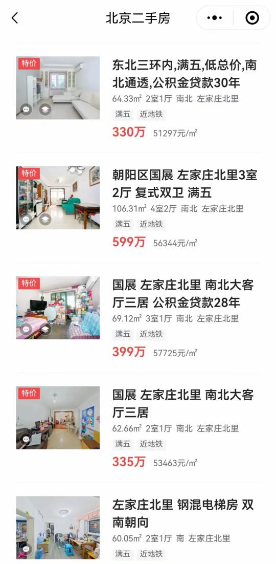 北京二手房最近购买力增加了？