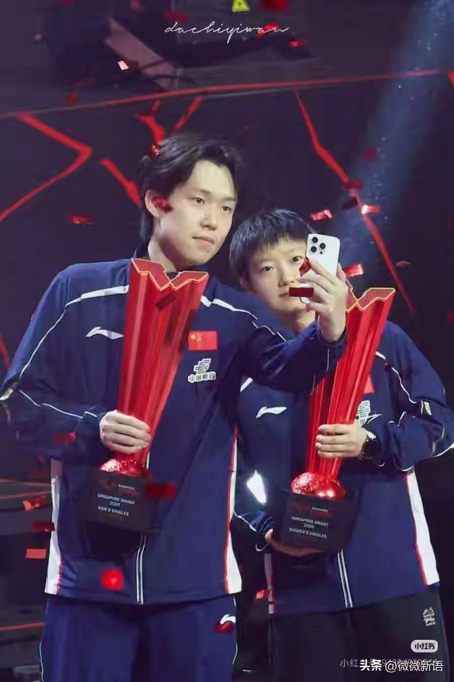 莎头同框，巅峰相见，一对玉人，画面太美[烟花]
摄影师莎莎，这次终于让贤了；王楚