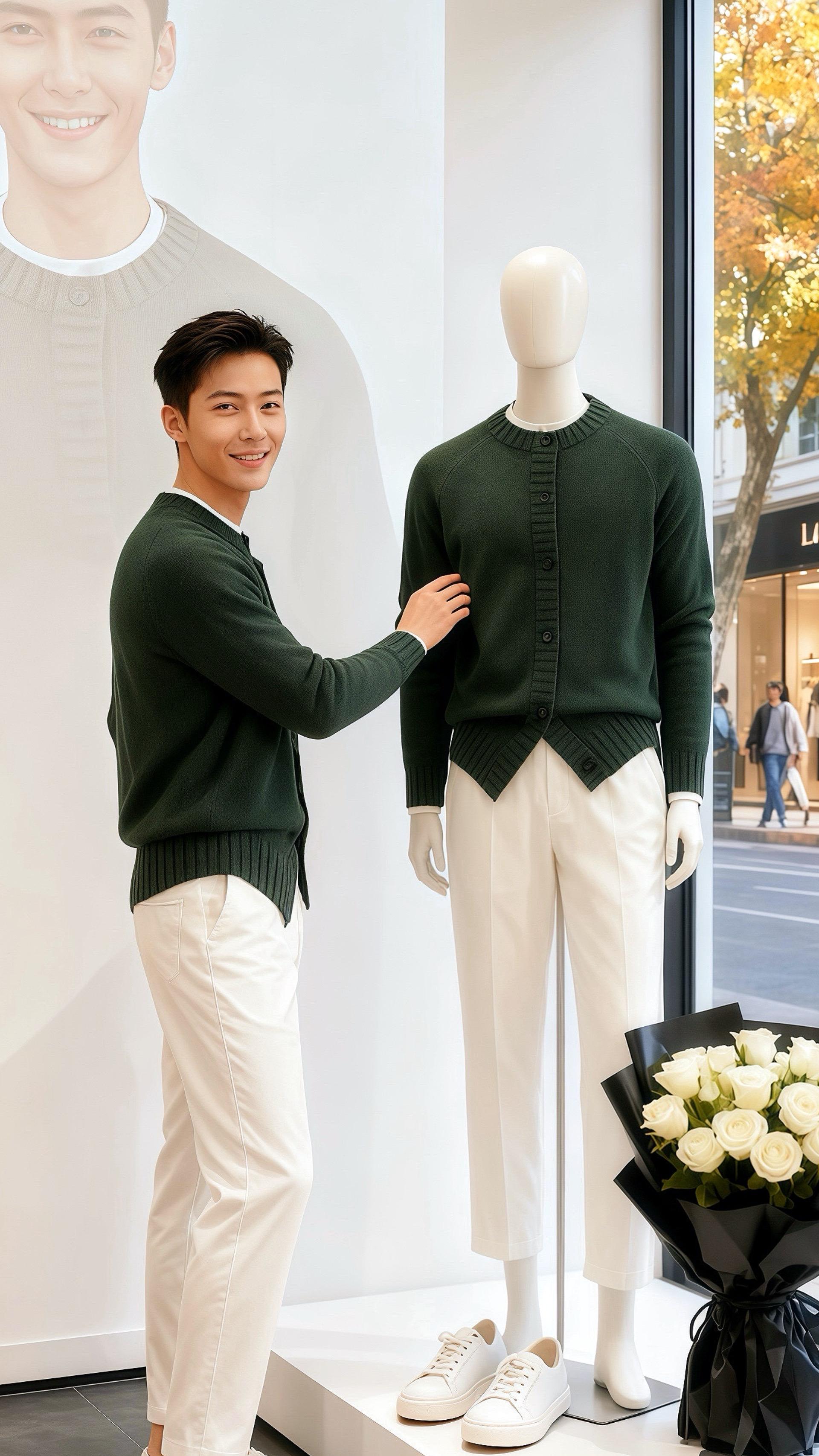 男士比例美学与穿搭逻辑 男友穿搭 品质男装 通勤搭配 男士开衫外套