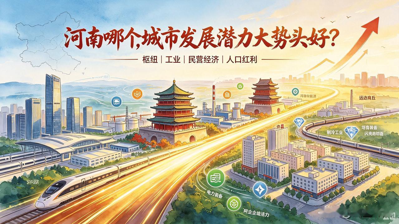 。
 
但论当下的增长势头，早已不是一城独大。河南不少地市正在悄然发力，呈现出“