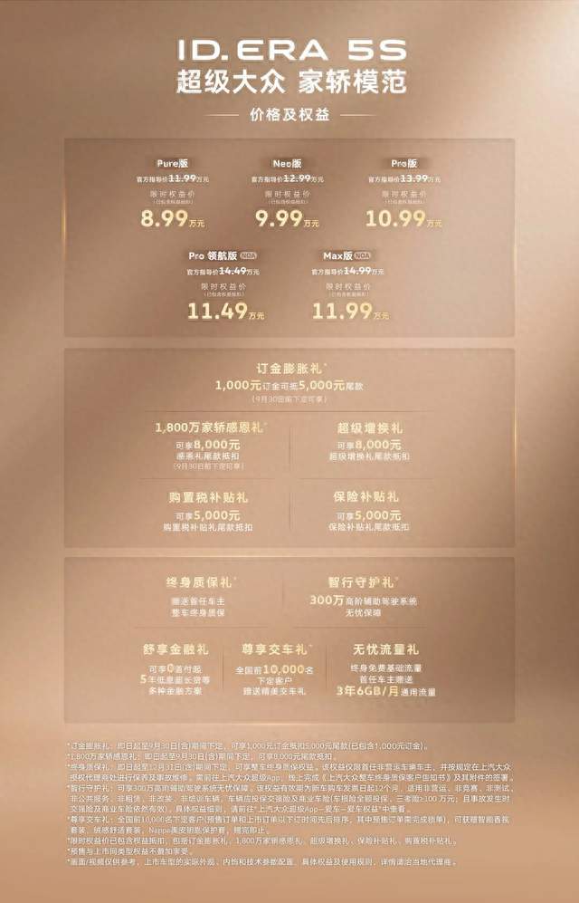 不到 12 万就能拿下支持城市 NOA 的德系家轿！ID.ERA 5S 成都车展上市
