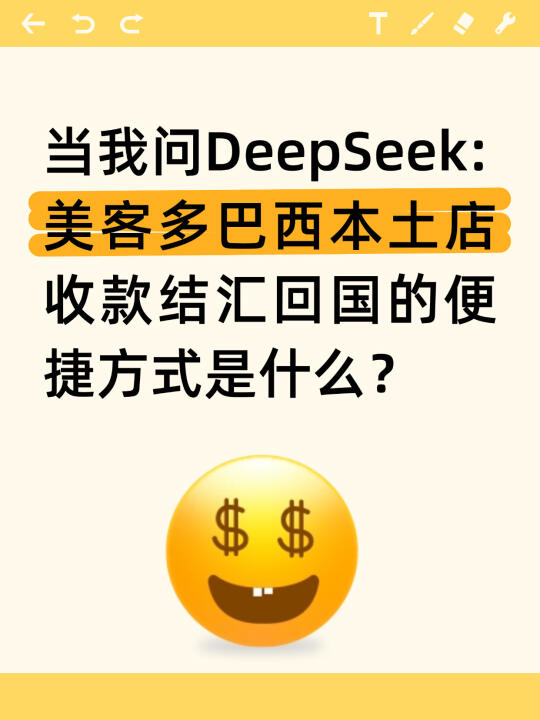 当我问DS，美客多巴西本土店便捷的...