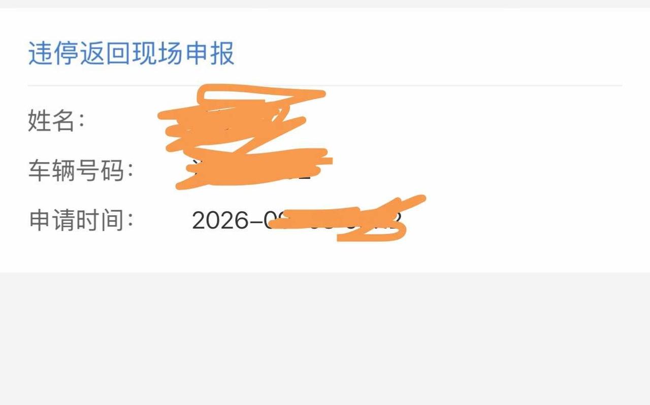 为什么我的深圳违停申报没显示
那天停了一下，然后马上收到罚单返回现场，在10分钟