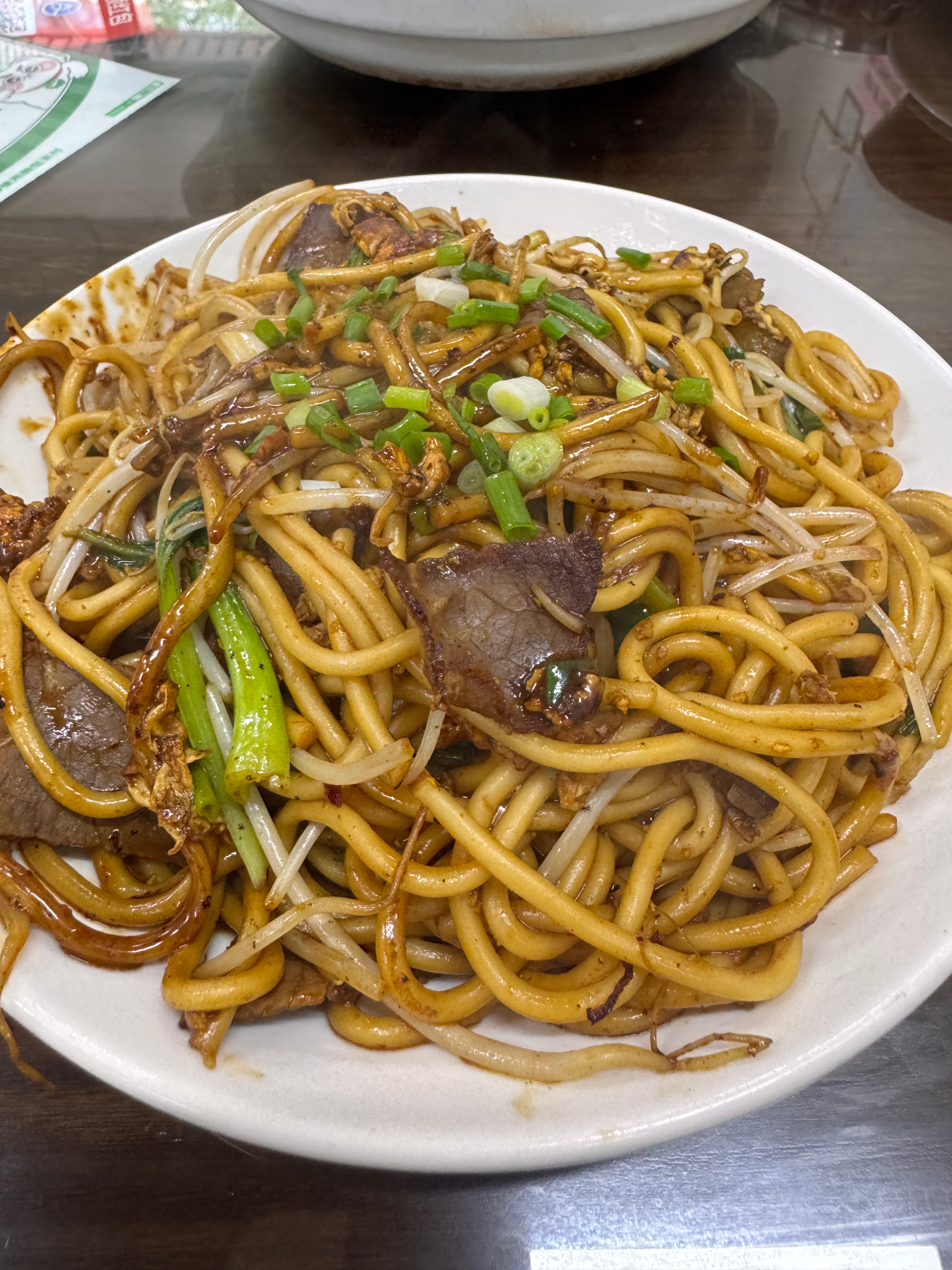 今天午饭，安庆炒面！推荐给合肥的粉丝宝宝店名是【唐门肉圆】无广推荐，真心好吃😋