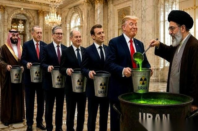 关于伊朗递给美国那份新“协议”，简直绝了。
白宫那边看完，文件往桌上一扔，两个字