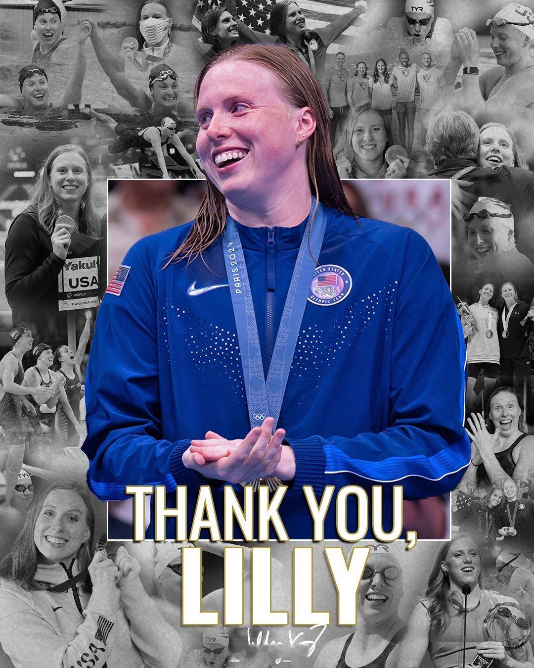 莉莉金告别海报Thank you，Lilly ​​​