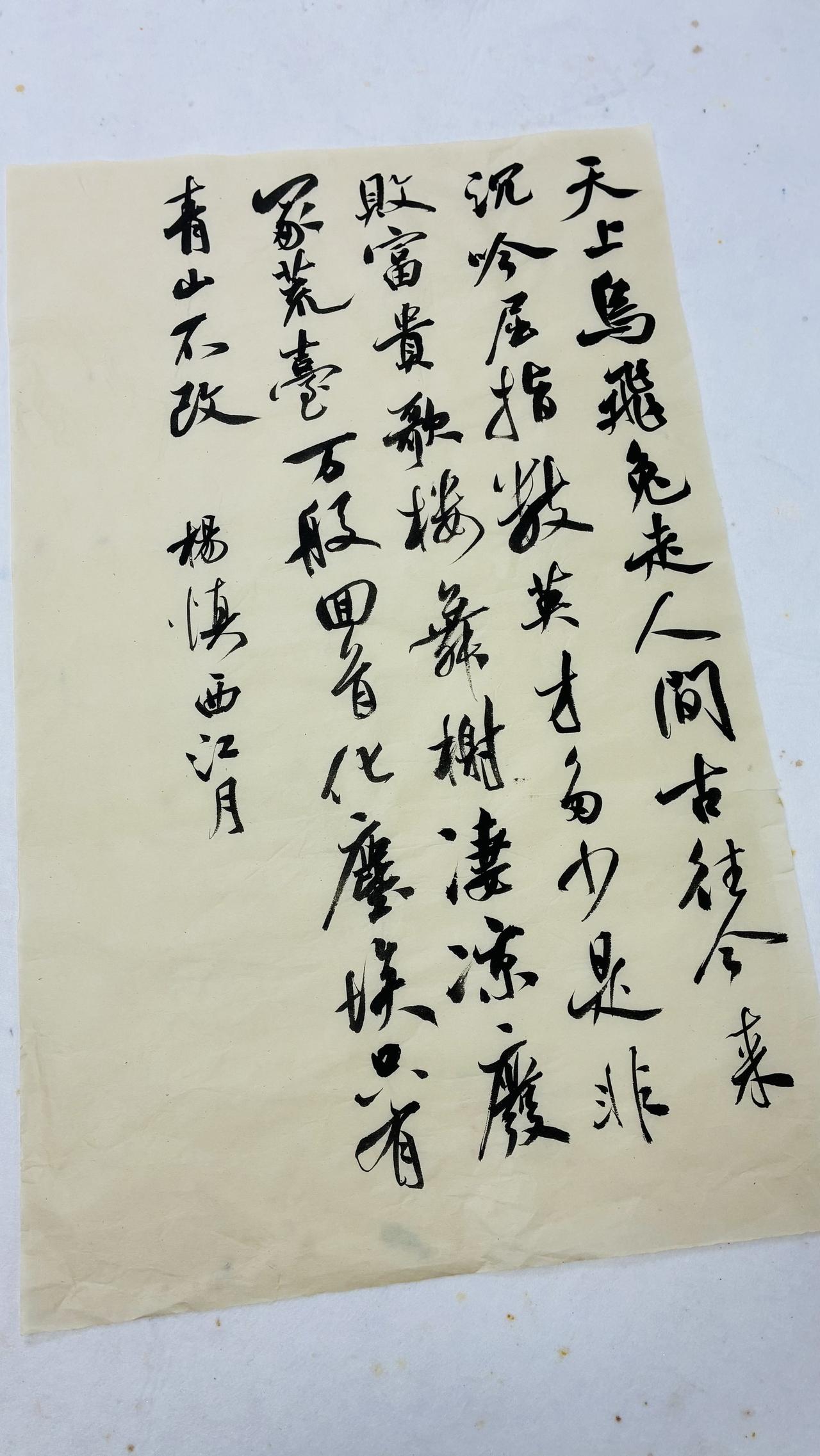 天上乌飞兔走，人间古往今来诗词与书法邂逅 古诗词书法艺术 杨慎