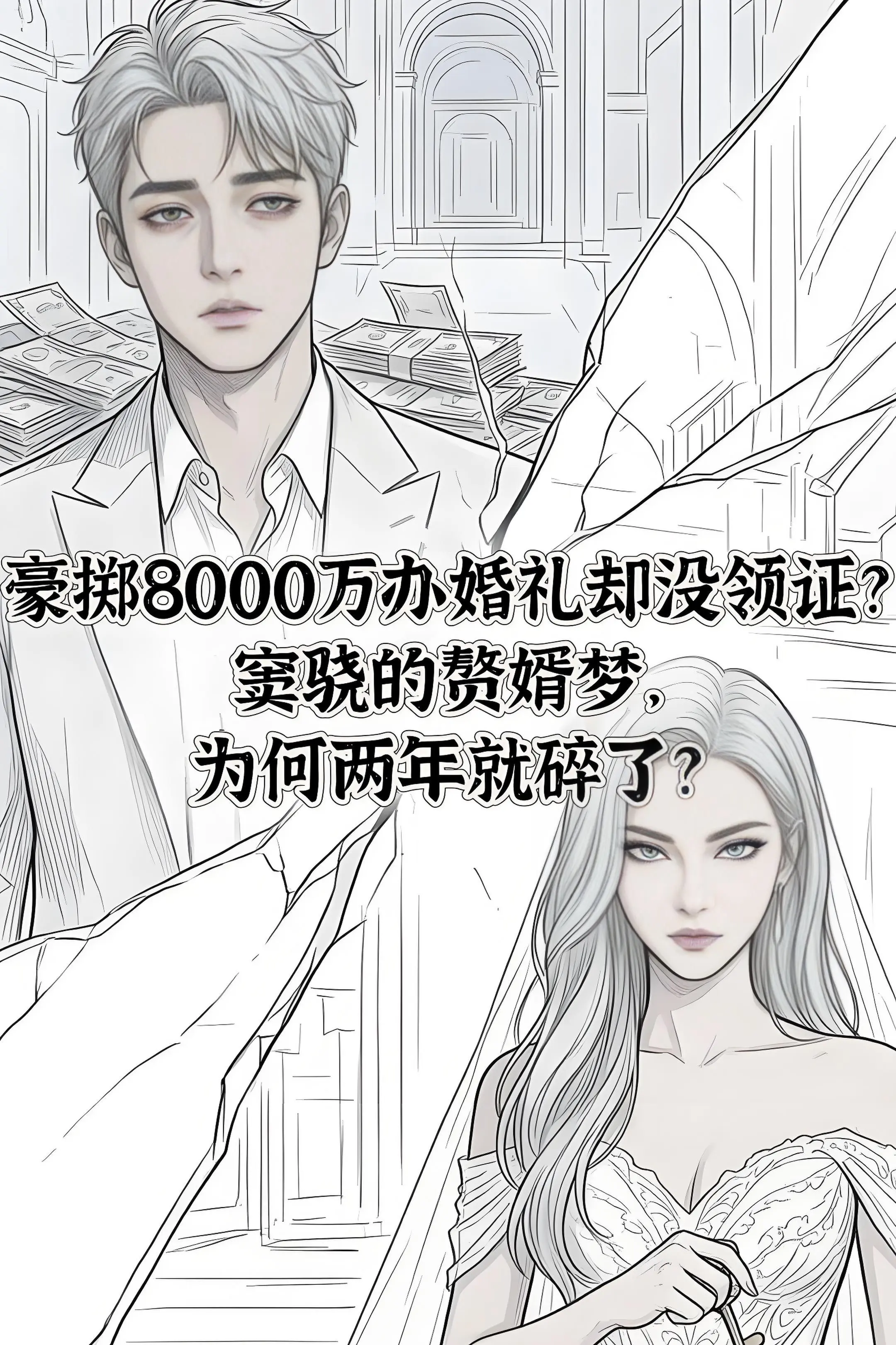 豪掷8000万办婚礼却没领证？窦骁的赘婿。梦。为何两年就碎了？