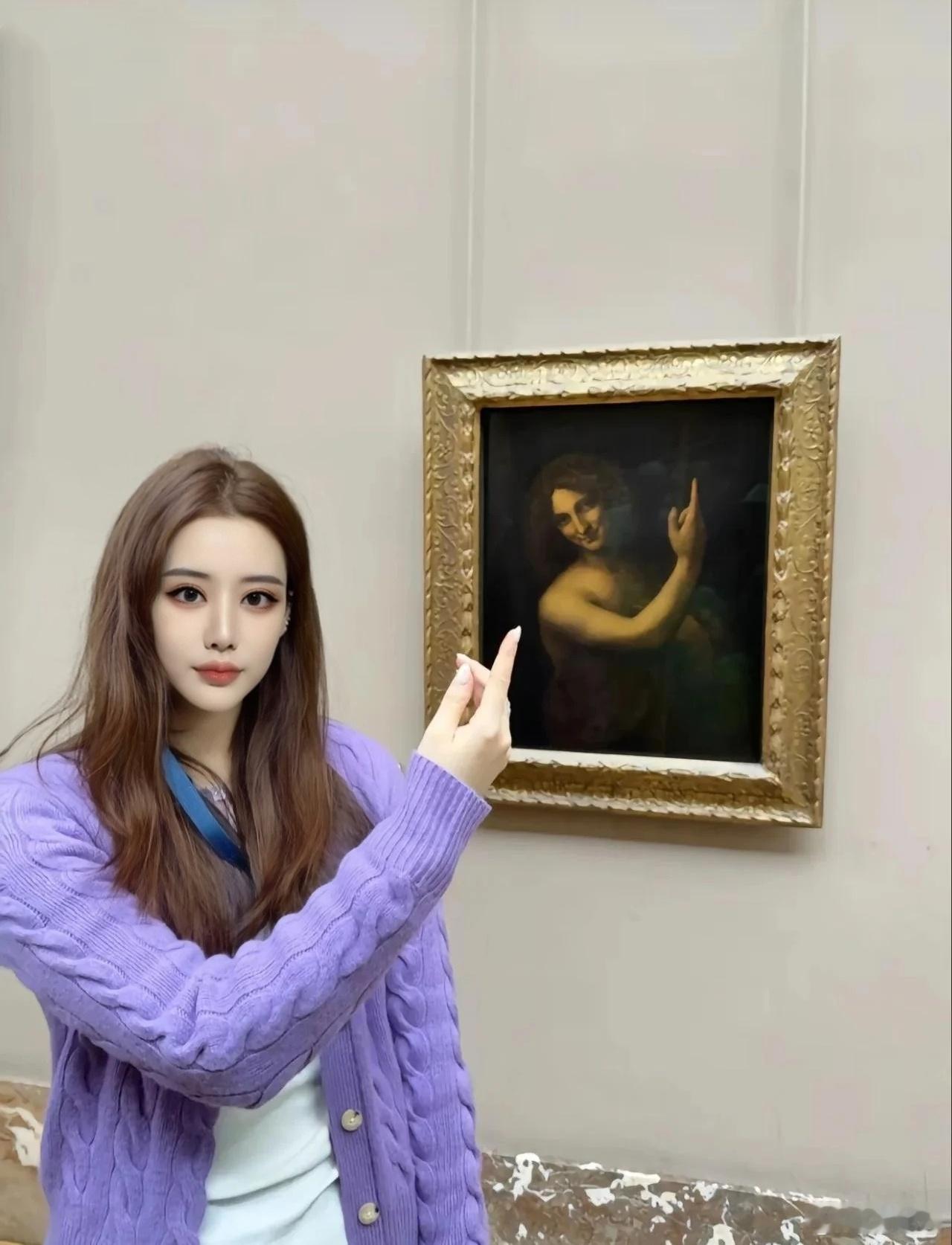 刀马刀马卢浮宫巴黎富允恩 青年舞蹈演员