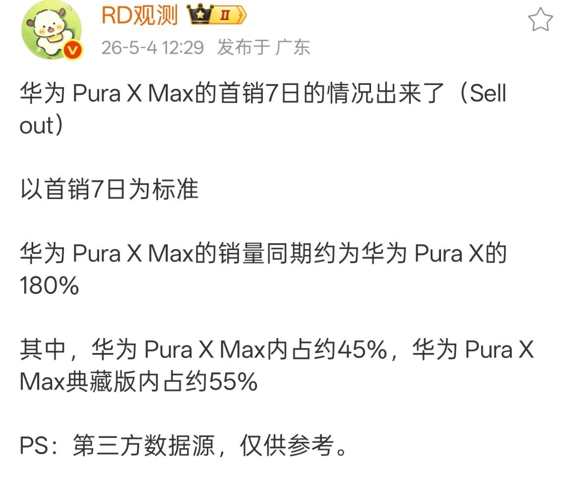 在折叠屏这个领域，华为还是太顶了。 