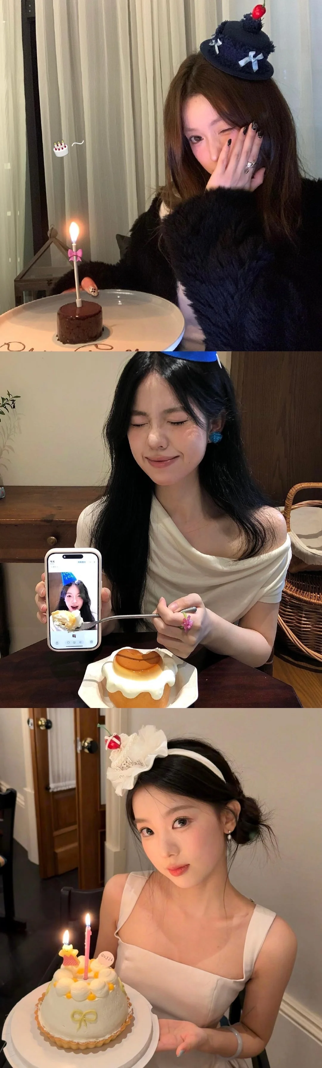 存一些生日🎂拍照姿势🤳！
