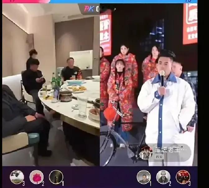 柳艺东正跟徒弟们蹲村口扒拉油泼面，车坛老王突然杀进直播间喊救命，说自家大舞台快成