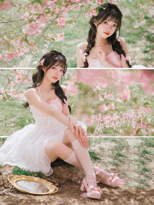 樱花树下谁站都美丨5G过春天🎀