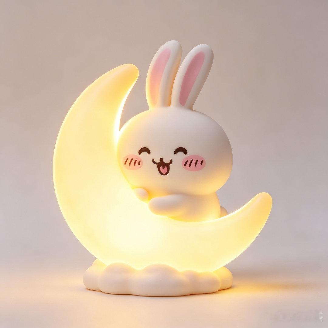 chiikawa 乌萨奇小夜灯陪你走过每一个夜晚！[豆包ai生成]吉伊卡哇灵感共