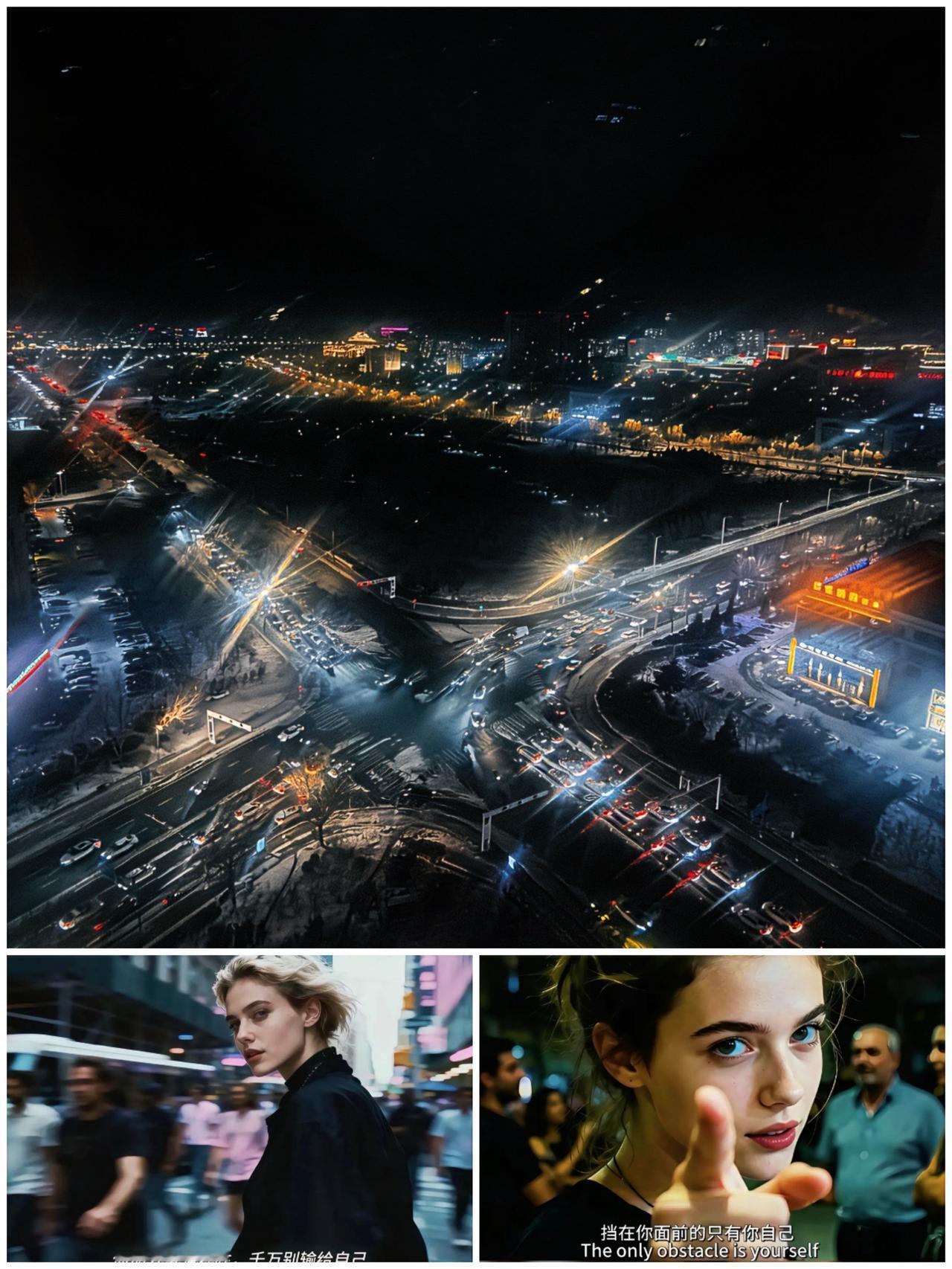 挡在你面前的只有你自己 夜景拍摄