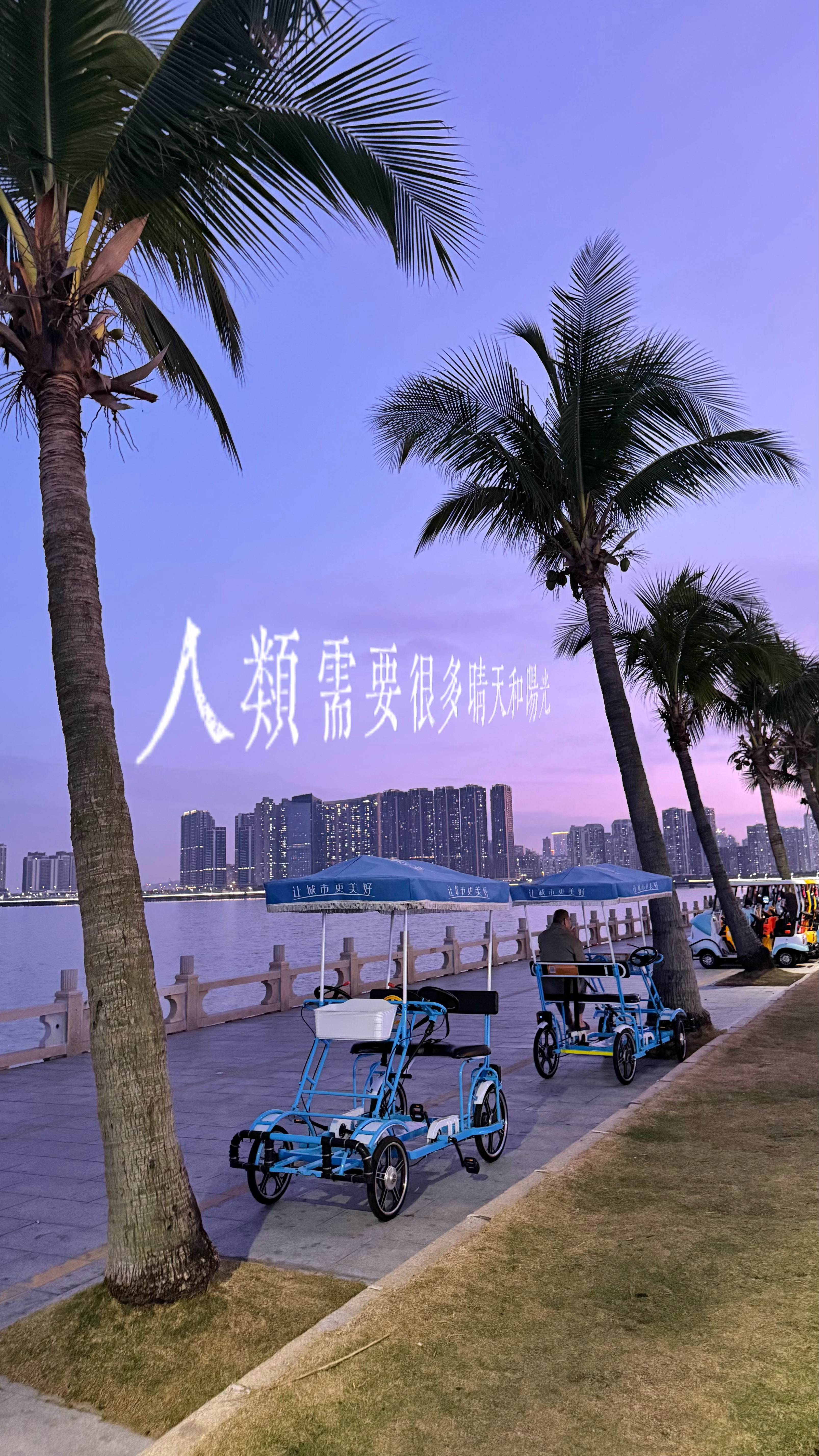 我们吞咽了太多意义，其实生命只需要呼吸。 