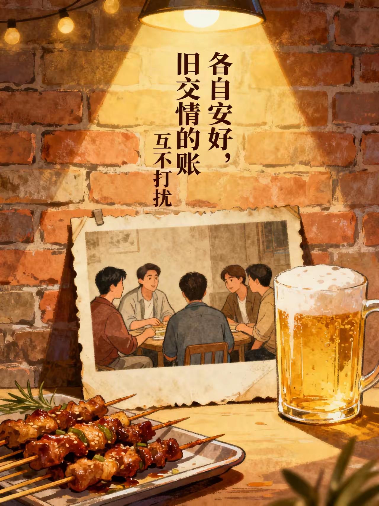 现在，真的不能交朋友了。老朋友，也尽量少来往，少联系。为什么？因为你会发现，老朋