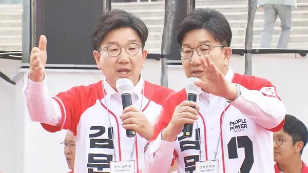久未露面的权性东，一出场就盯着
李在明。毫无意外，全是攻击。
他们都是中央大学毕