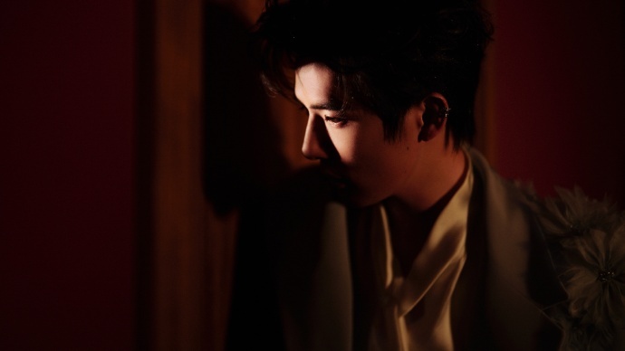 王安宇卷毛大衣造型 王安宇卷毛大衣造型，王安宇跨年造型出图，老王哥完全欧巴来的啊