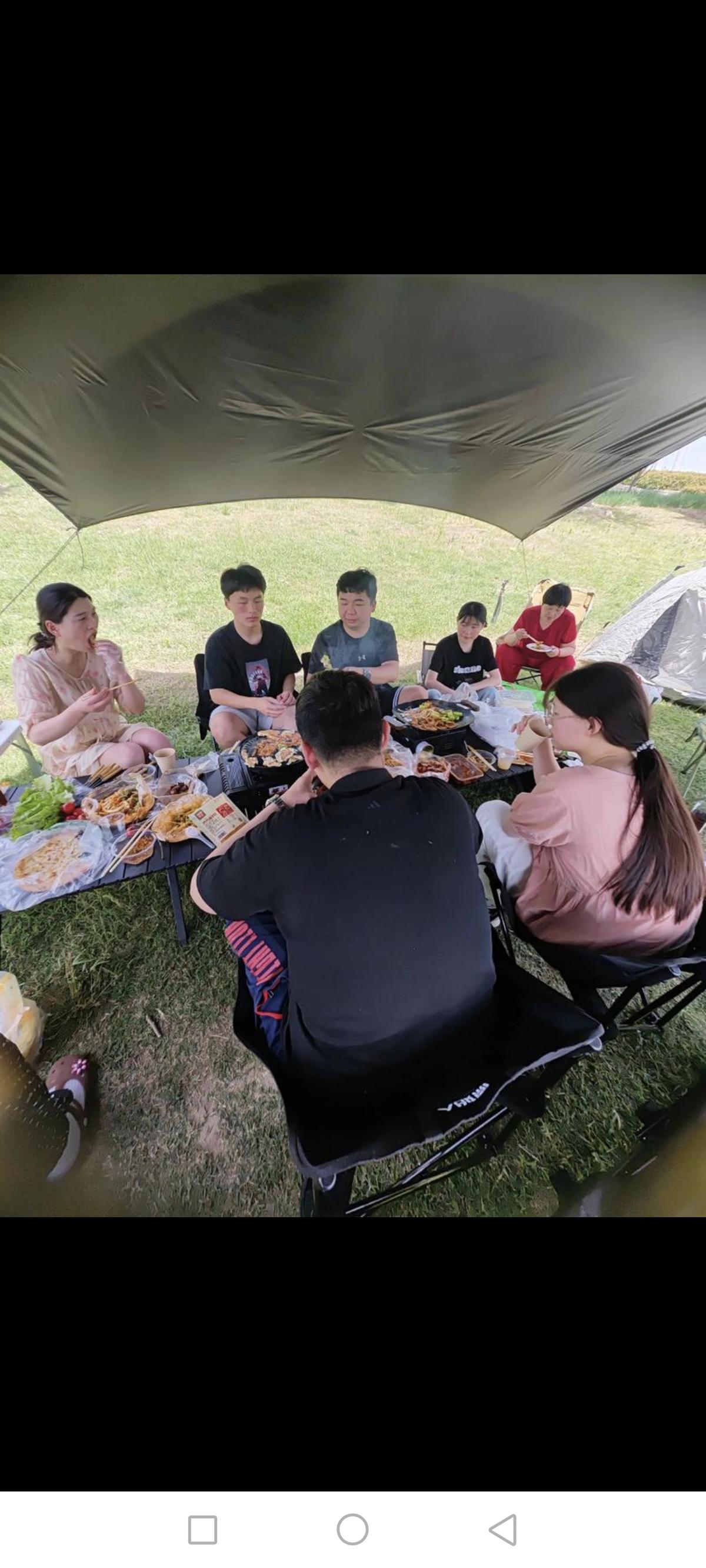 儿子昨天跟我说的时候，我确实很犹豫，不想去！

因为我坐的时间长，腰还是不行！