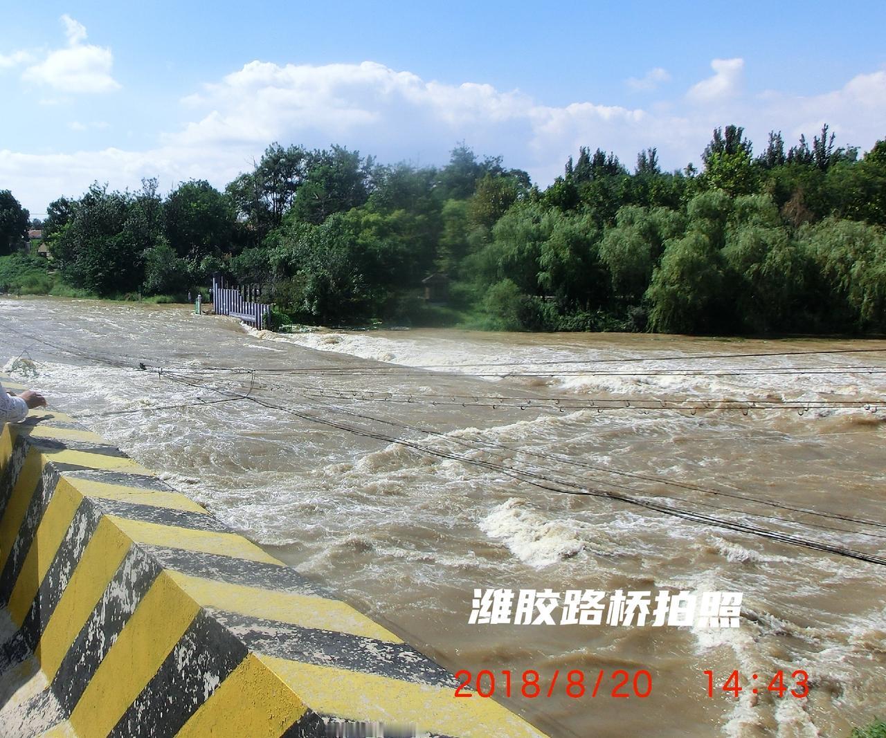 怀旧纪实
    2018年8月20日，台风“温比亚”过境潍坊，连日大雨，白浪河