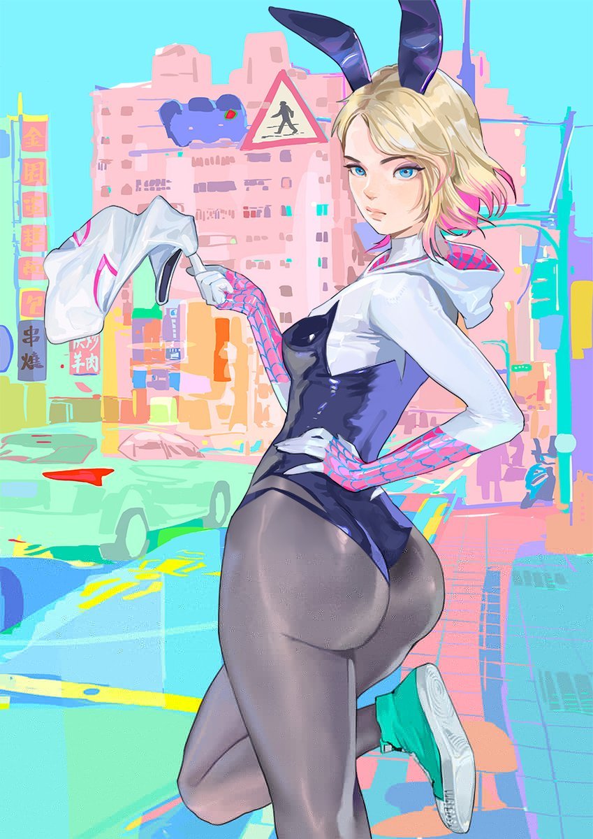 格温Art by amatizqueen#漫视界企划# ​​​