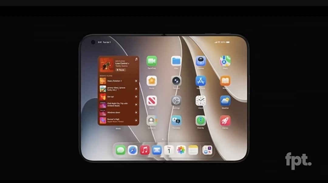 iPhone Ultra 渲染视频的其中的一部分截图。 