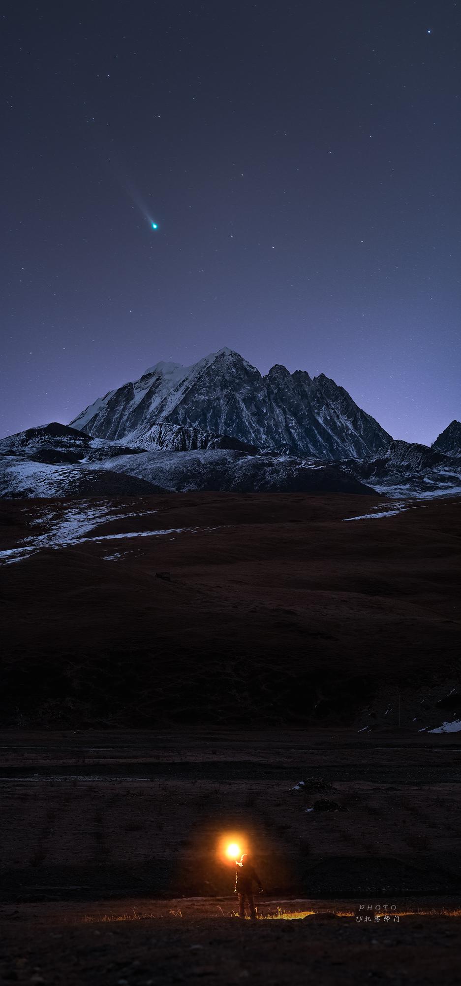 千面雅拉。从拍到 C/2021 A1(Leonard)彗星和雅拉雪山开...