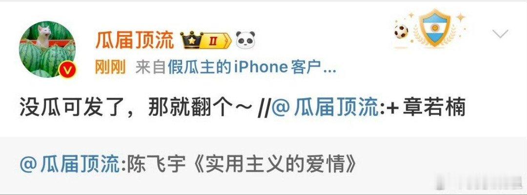 实用主义者的爱情主演阵容  网传陈飞宇章若楠主演实用主义者的爱情   这二位是第