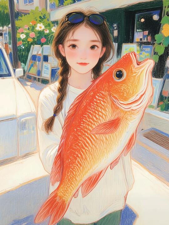 这画风我太爱了🎣