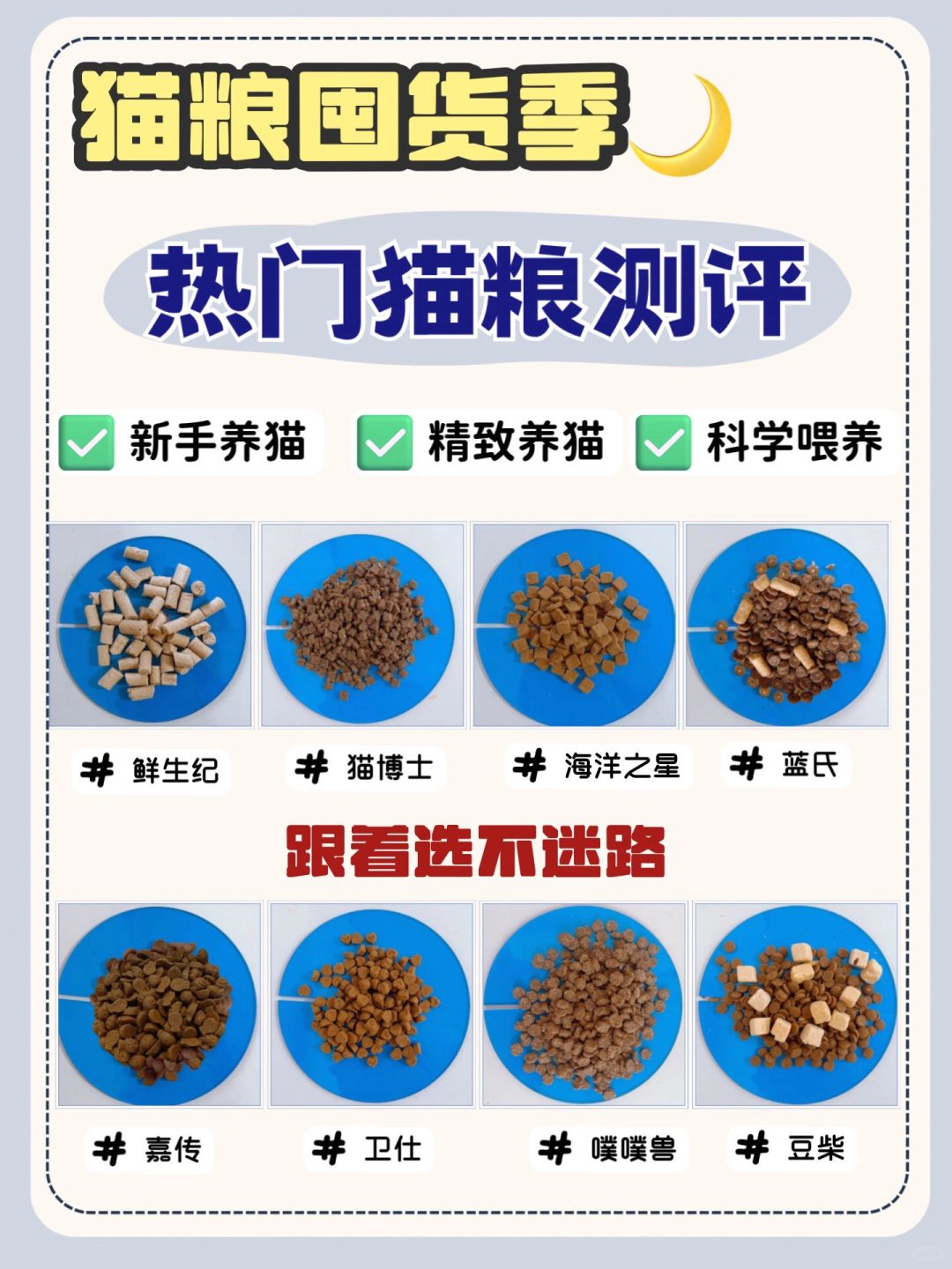 双十一猫粮囤货季｜热门猫粮测评