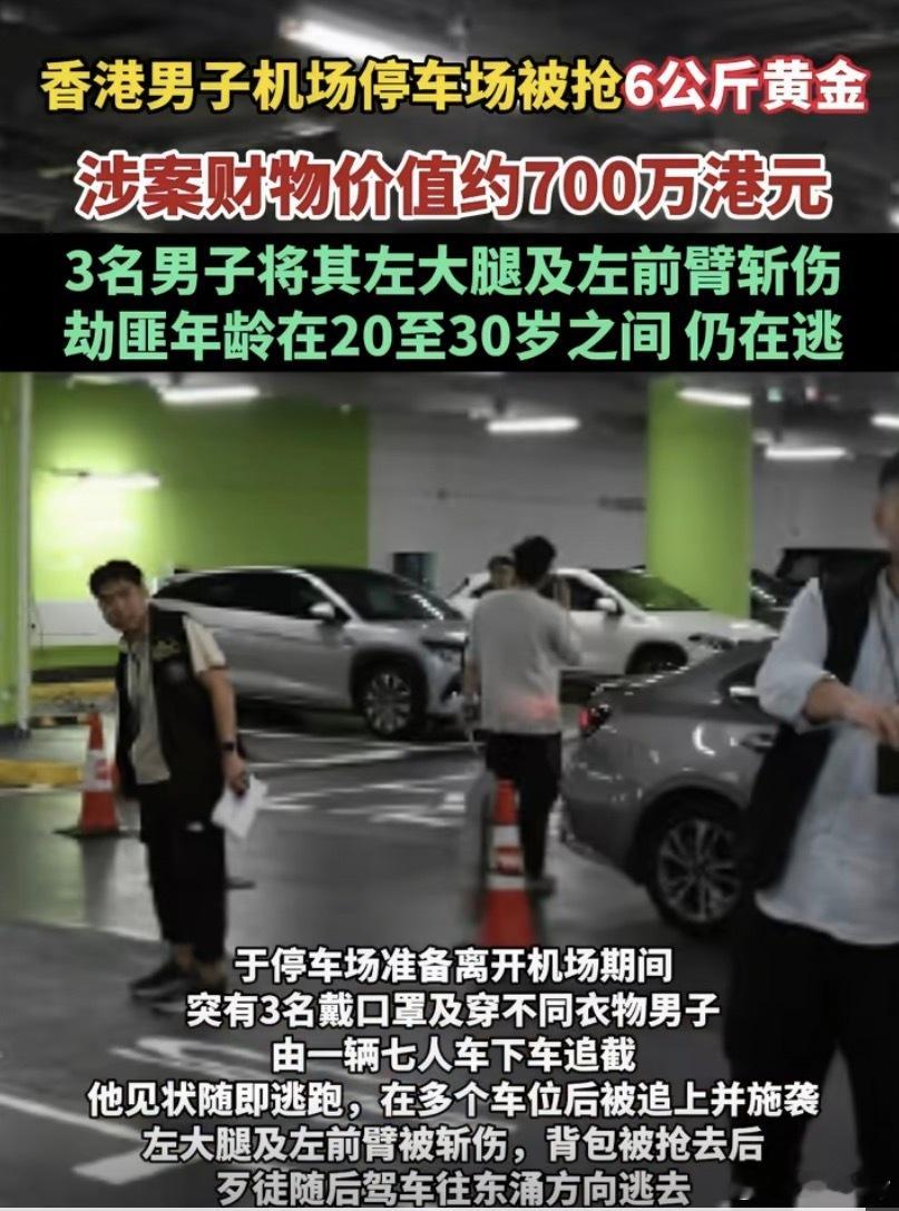 香港机场发生黄金大劫案过去香港影视剧里经常有类似的片段，一般都是有内鬼。现在天网