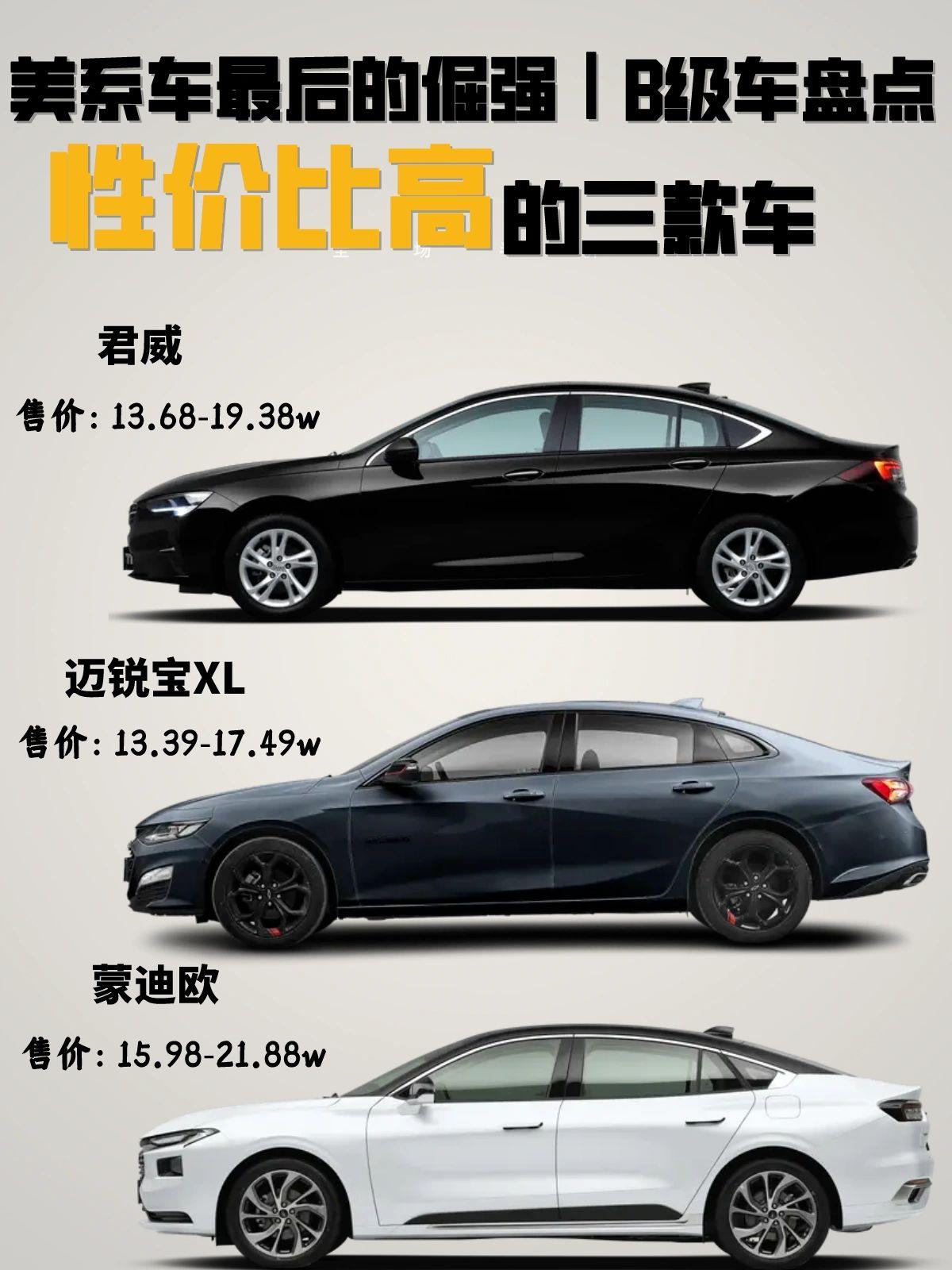 美系车最后的倔强B级车大盘点
如今美系车在中国的销量惨不忍睹，为了降价保量，许多