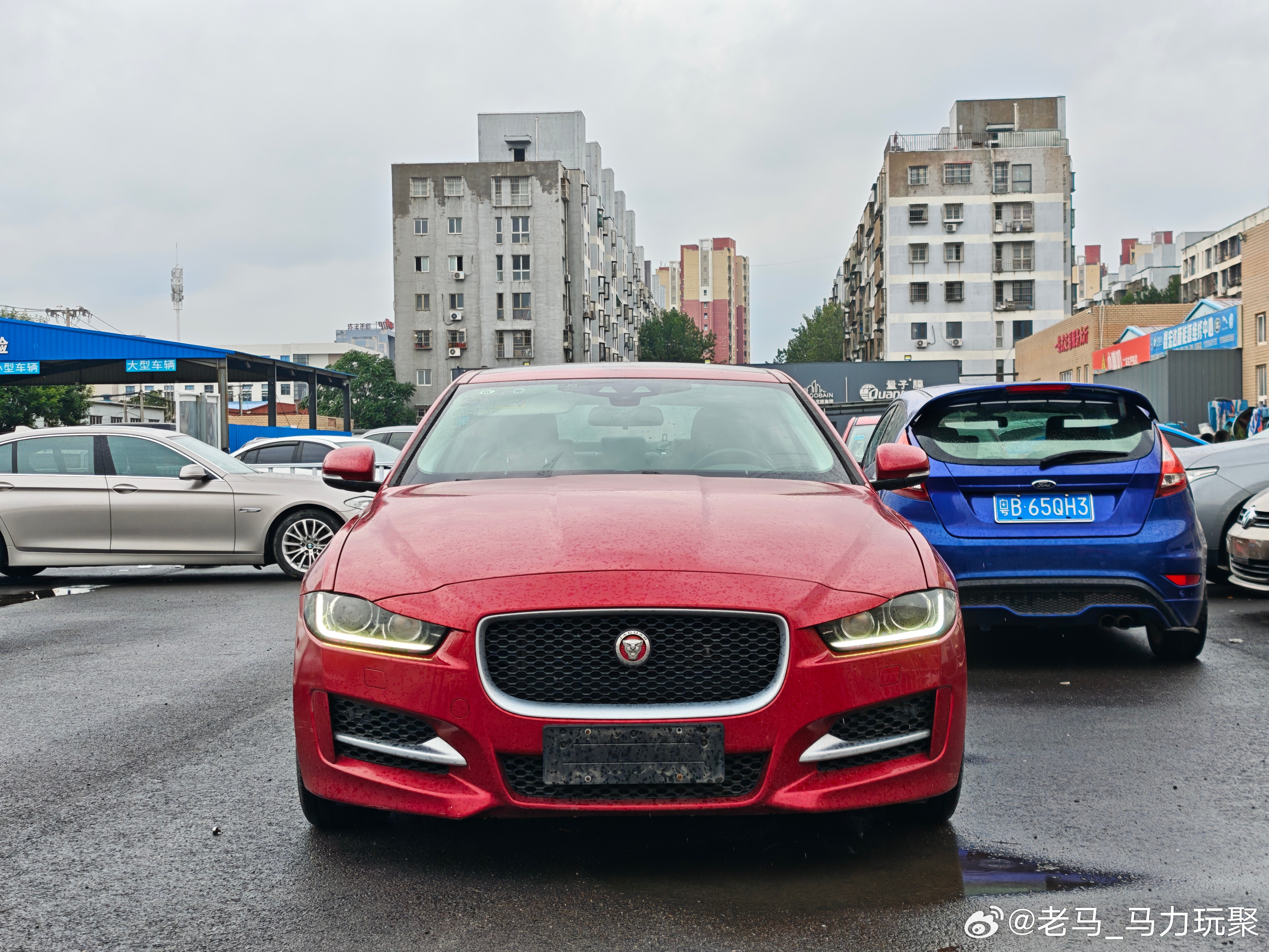 马力玩聚老马在路上天津二手车 2015年捷豹XE 2.0T/8AT​5.9万公里