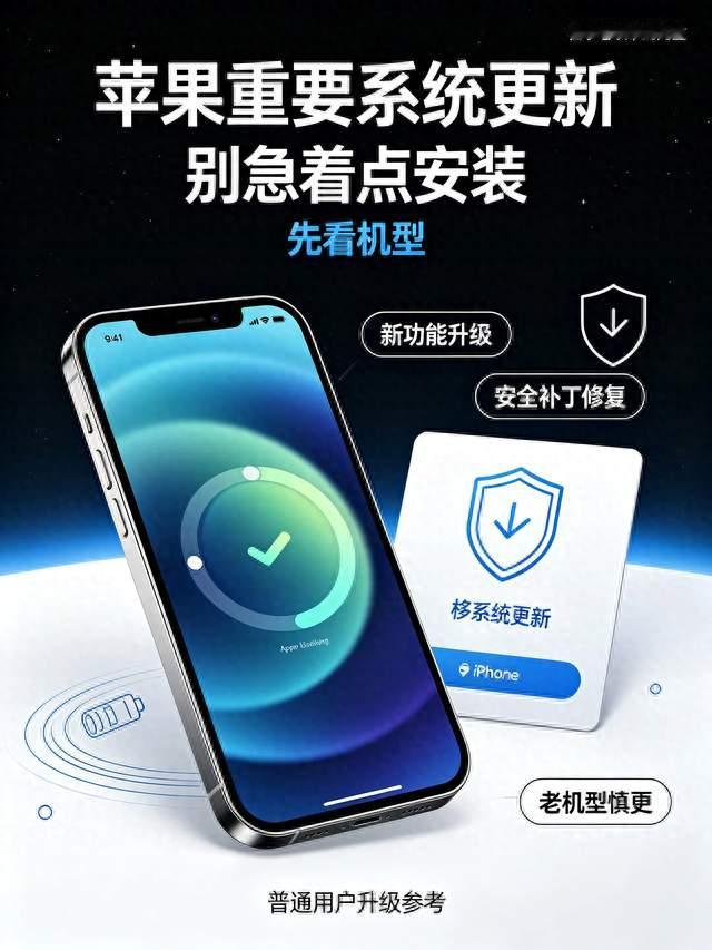 来了！苹果突然发布重要新系统更新