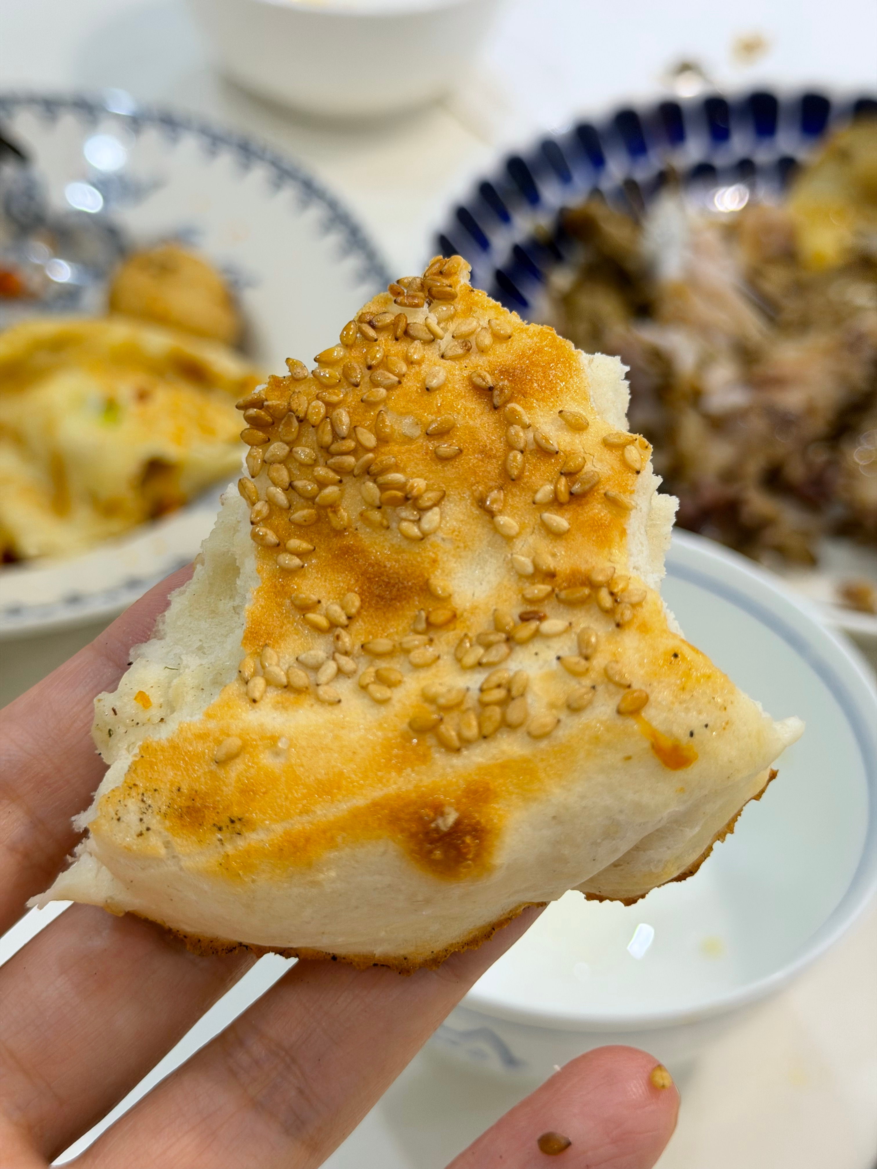 烧饼，空口吃三个都不是问题，最好吃的面食！ 