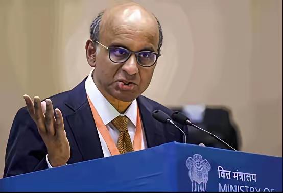 新加坡总统尚达曼在国际货币基金组织，总部发表演说时称，中国若想实现世界和平，要舍