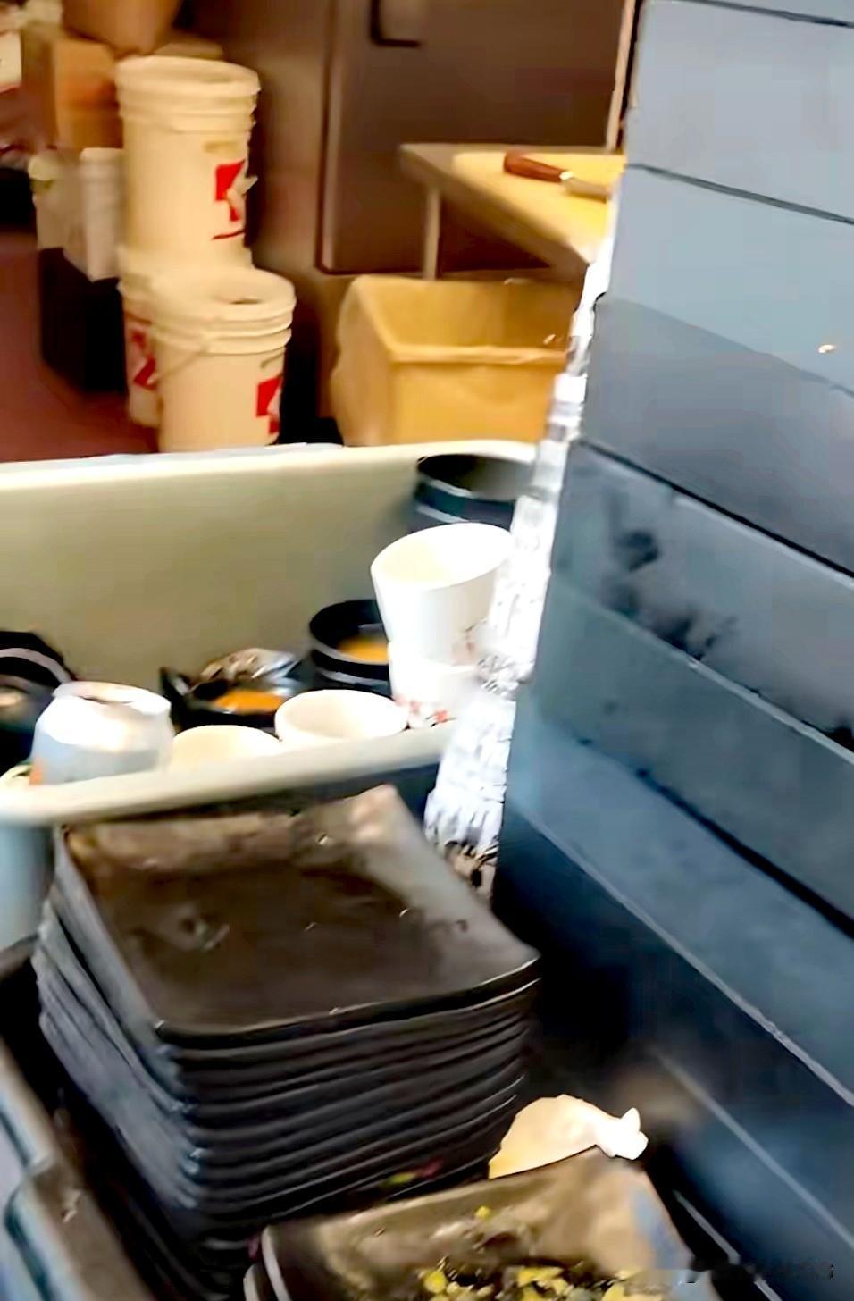 看着摞的快比自己高的盘子，润到加拿大的某位律师感慨：终于过上了国内做梦都不敢想的