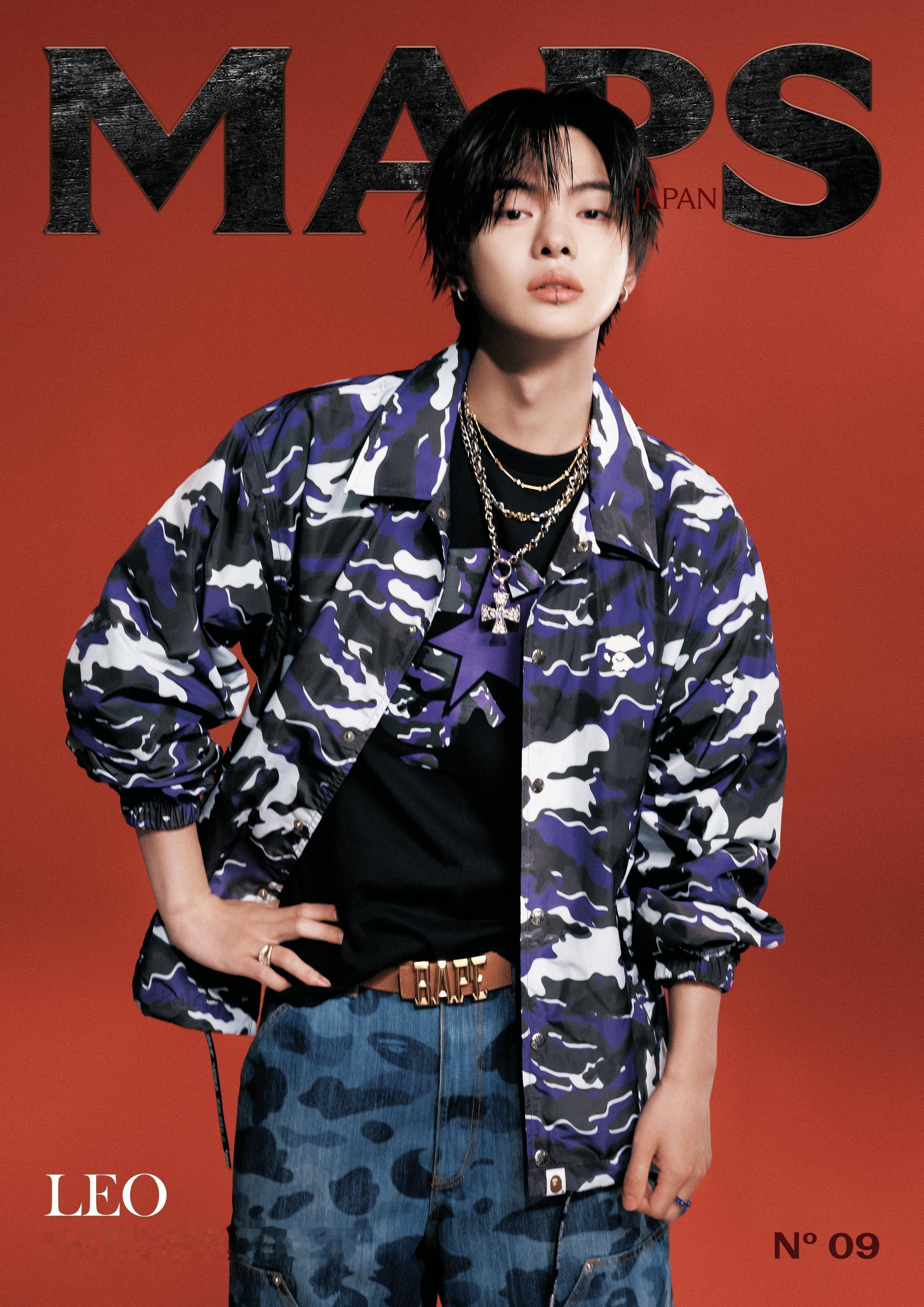 LEO｜MAPS JAPAN N°09号刊封面人物 📷: Ted Min 风格